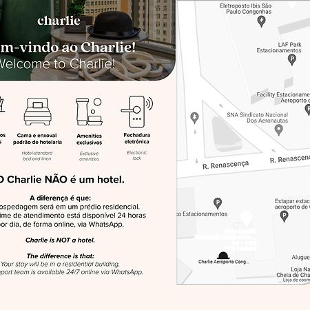 Charlie Aeroporto Congonhas Cgh Lägenhet São Paulo Exteriör bild